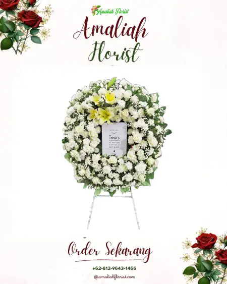 Krans Bunga Duka Banjar Serasan