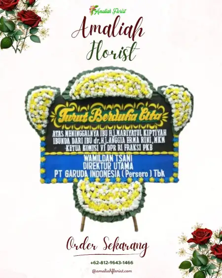 Papan Bunga Duka Banjar Serasan